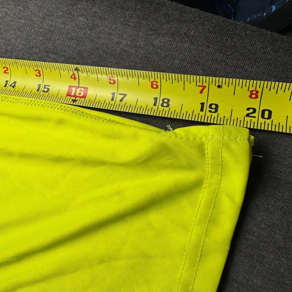 Athletic Works Boys Shorts 2 Pack XXL 18 DriWorks Black‎ Neon Green Activewear